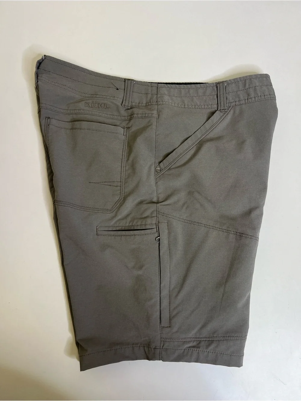 KUHL Shift Amphibia Shorts Men's Gray Nylon Blend Quick Dry Hybrid 5130 9